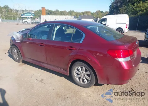 2012 Subaru Legacy 2.5I Premium из США, поврежденный, VIN 4S3BMBC65C3014343